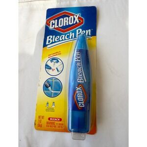 Clorox Bleach Pen Gel Dual Tipped Stain Remover for Laundry and Household 2oz